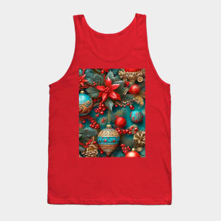 Christmas Ornaments Tank Top